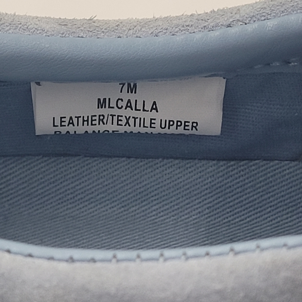Marc Fisher Calia Light Blue Woven Leather Slip On Sneakers Size 7 - Picture 7 of 14
